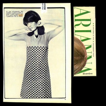 1965 ARIANNA Tunica in maglia laminata