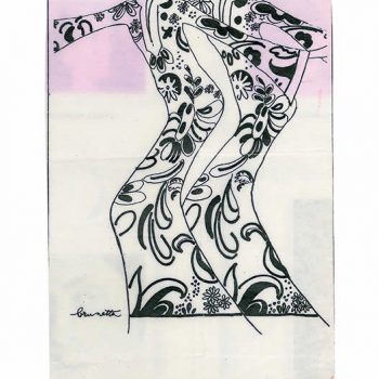 1967 L'ESPRESSO Disegno Brunetta pe 68