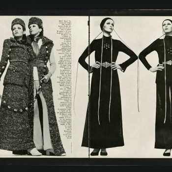 1969 VOGUE ITALIA Un inverno molto lungo