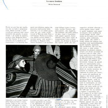 Pitti - la nuova frontiera Silvana Bernasconi