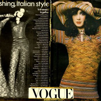 1971 VOGUE USA Le greche Look ravishing Italian style