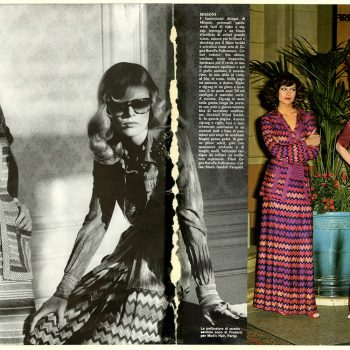 1973 Firenze collezioni Righe e Zig Zag
