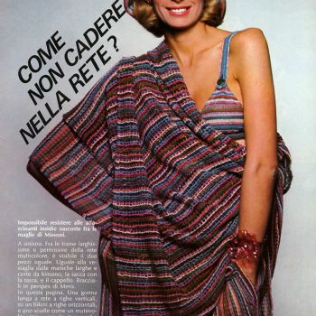 1974 HARPERS BAZAAR La rete