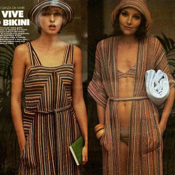 1974 VOGUE ITALIA Eleganza da mare