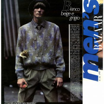 1981 Bianco beige e grigio i colori leader dell'inverno