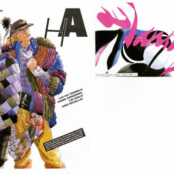 1982 VANITY Lui ha tremila cose addosso lei solo uno scialle