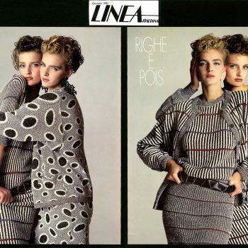 1984 LINEA ITALIANA Righe e pois