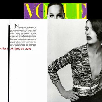 1995 VOGUE ITALIA Grafismi Vertigine da video