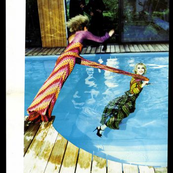 1996 VOGUE ITALIA Abiti lunghi in maglia lurex