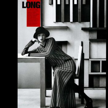 1996 VOGUE ITALIA Completo di maglia Missoni