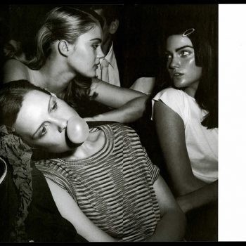 1999 VOGUE ITALIA T-shirt fiammata