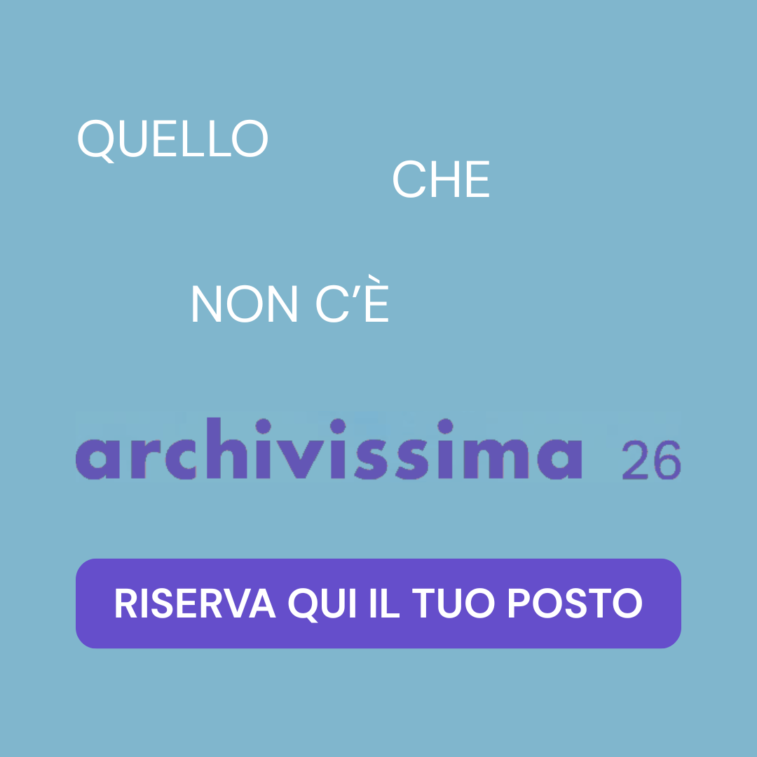 Copertina Archivissima 2026